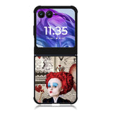 Red Queen Motorola Moto Razr 2024 , Moto Razr 50 Case FE2296