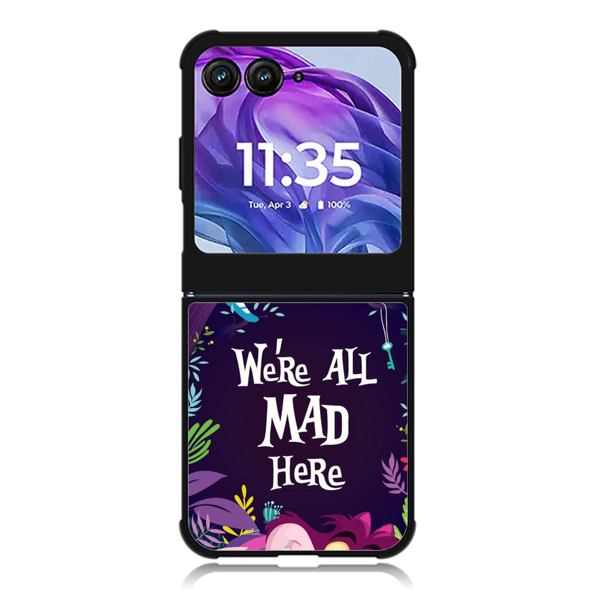 Alice Quotes Motorola Moto Razr 2024 , Moto Razr 50 Case FE2592