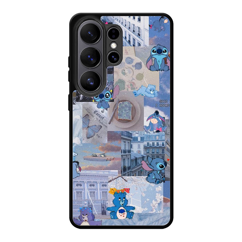 Cute Blue Picture Samsung Galaxy S26 Plus Case
