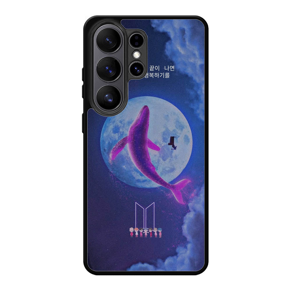 BTS and Moon Samsung Galaxy S26 Plus Case