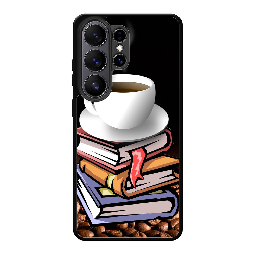 Coffee and Good Book Samsung Galaxy S26 Plus Case