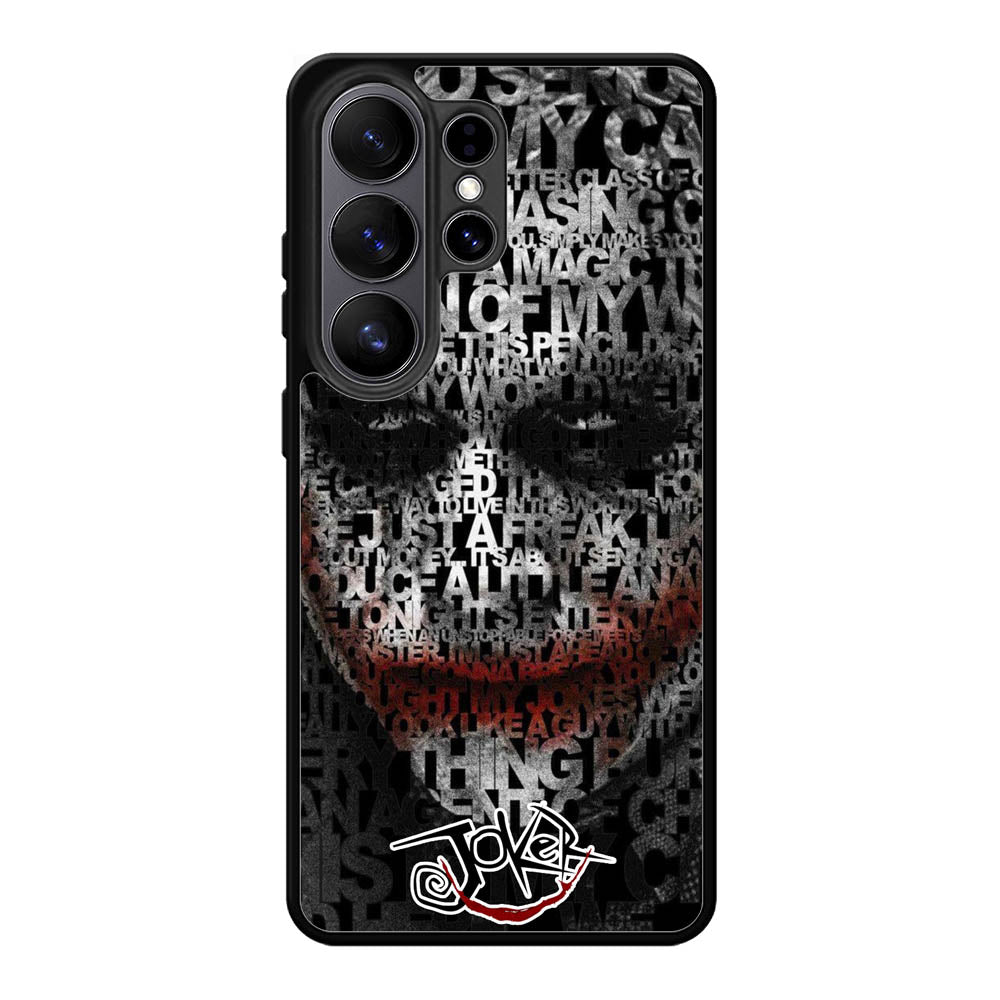 Joker Typography Quotes 2nd Samsung Galaxy S26 Plus Case