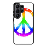 60S Peace Sign Logo Samsung Galaxy S26 Plus Case