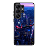 Spiderman In Sky Samsung Galaxy S26 Plus Case