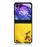 Bee Honeycomb Motorola Moto Razr Plus 2025/2024 Case, Moto Razr 50 Ultra 5G BC0078