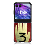 Gravity Falls Journal 3 Motorola Moto Razr 2024 , Moto Razr 50 Case FE0035
