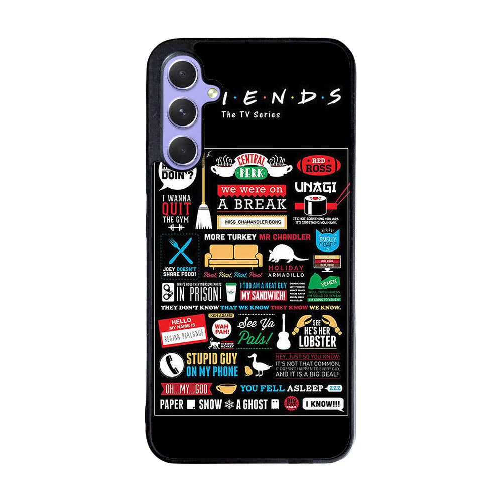 Friends TV Show Poster Case Samsung Galaxy A35 5G BC0057
