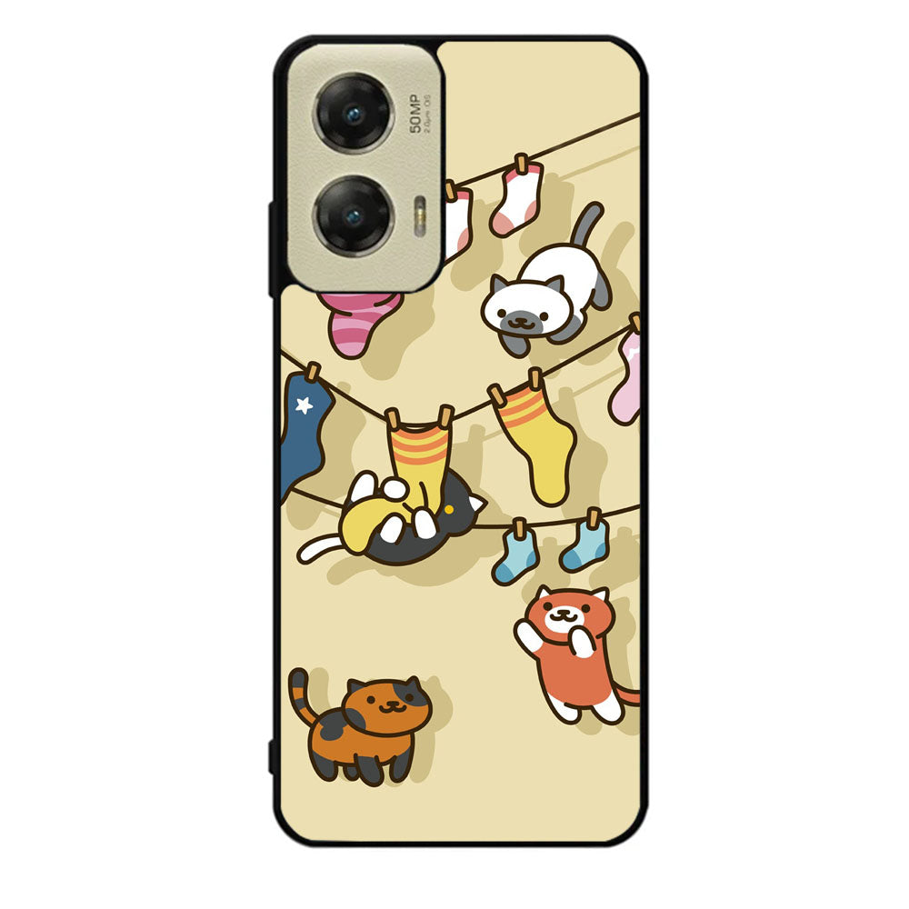 Neko Atsume Case Motorola Moto G Stylus 2024 5G BC0031