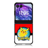 Pokemon Pikachu Motorola Moto Razr Plus 2025/2024 Case, Moto Razr 50 Ultra 5G BC0018