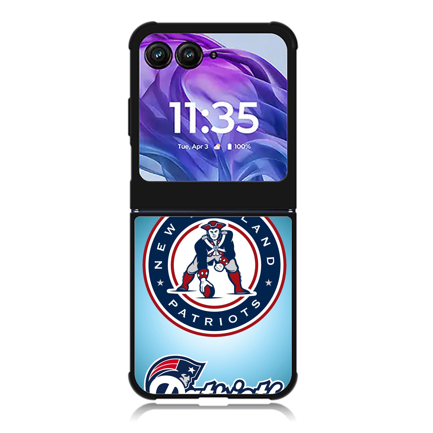 New England Patriots Logo Motorola Moto Razr Plus 2025/2024 Case, Moto Razr 50 Ultra 5G BC0011