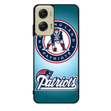 New England Patriots Logo Case Motorola Moto G Stylus 2024 5G BC0011