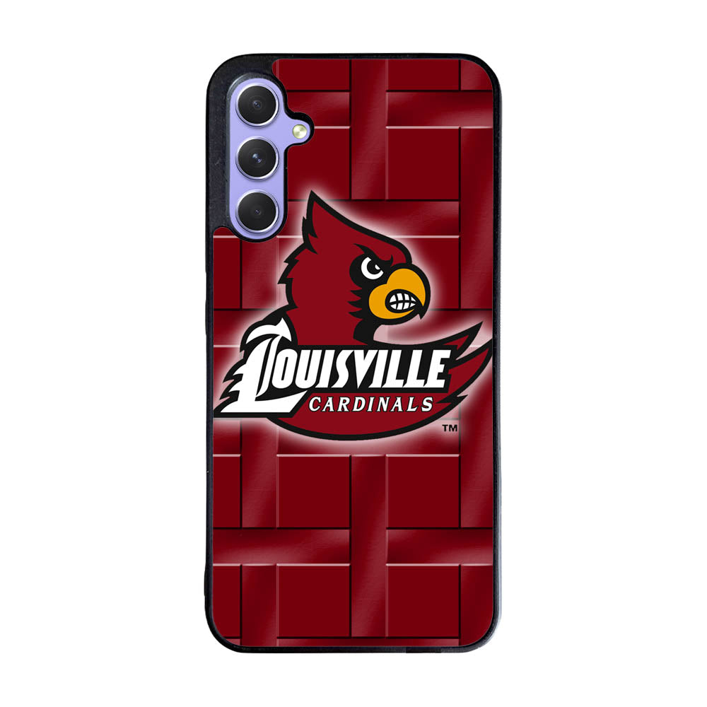 Louisville Cardinal Logo Case Samsung Galaxy A55 5G BC0023