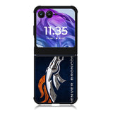 Denver Broncos American football League Logo Motorola Moto Razr 2024 , Moto Razr 50 Case FE0064