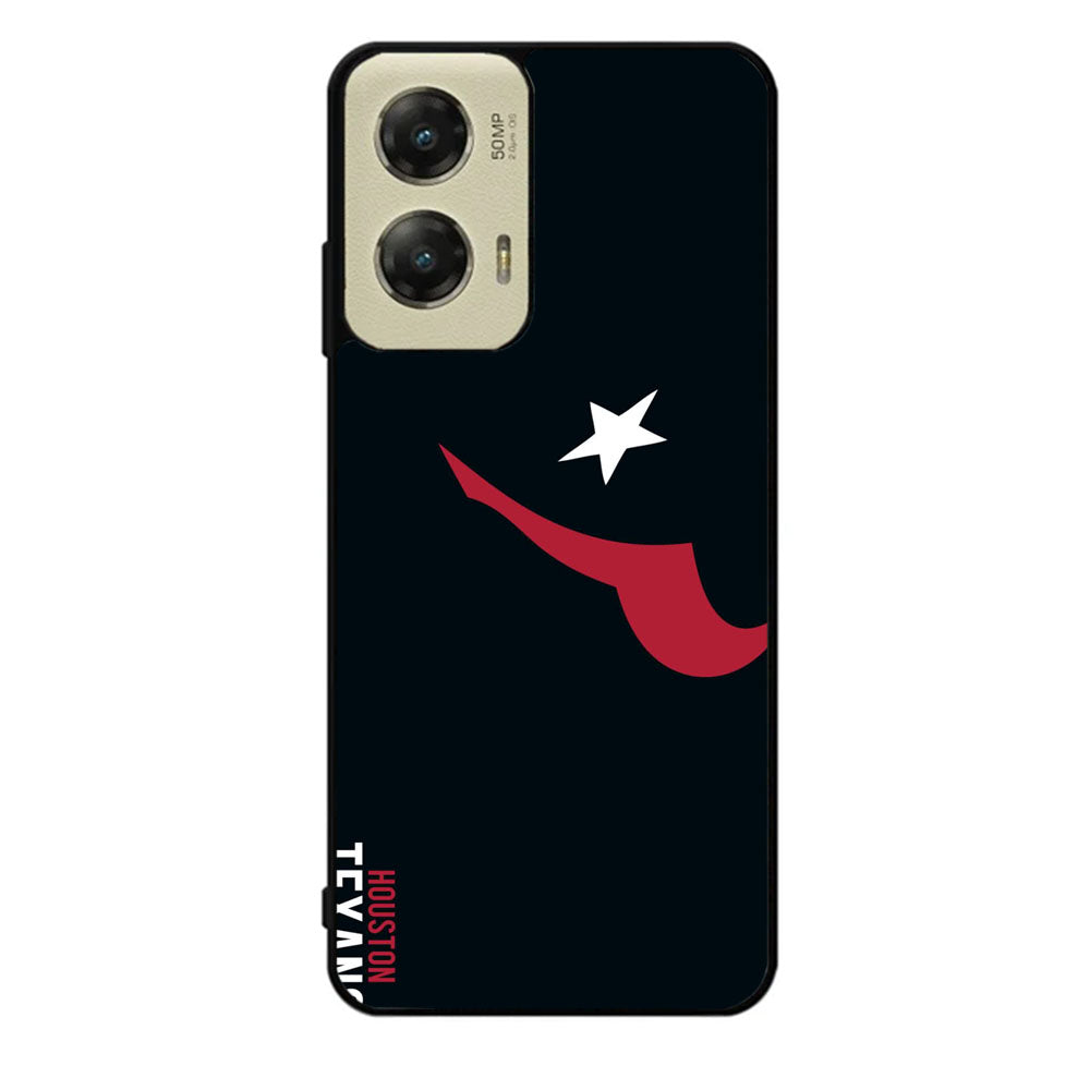 Houston Texans Art Sports Case Motorola Moto G Stylus 2024 5G BC0045