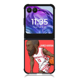 James Harden basketball Sport Houston Rockets Motorola Moto Razr 2024 , Moto Razr 50 Case FE0046