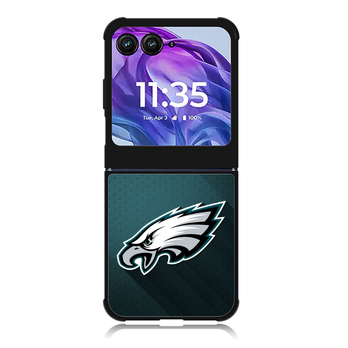 Philadelphia Eagles Logo American Football Motorola Moto Razr Plus 2025/2024 Case, Moto Razr 50 Ultra 5G BC0015