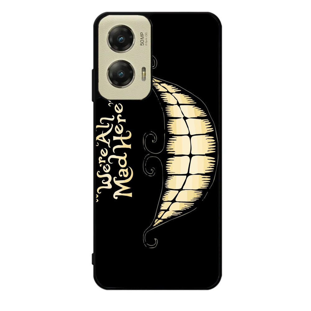 Alice Were All Mad Here Cartoon Case Motorola Moto G Stylus 2024 5G BC0074