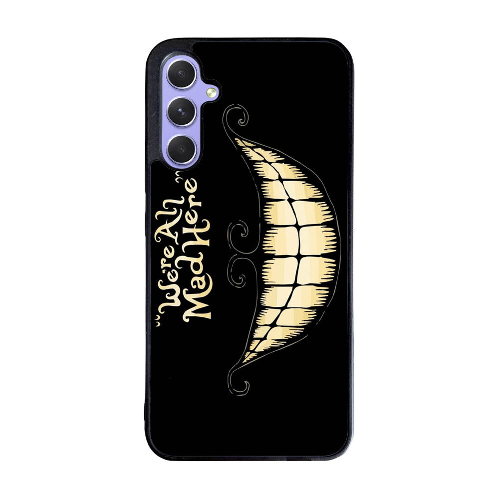 Alice Were All Mad Here Cartoon Case Samsung Galaxy A55 5G BC0074