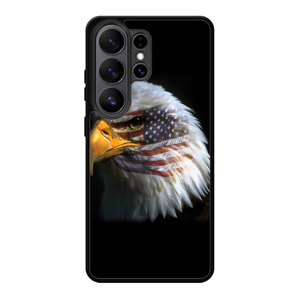American Flag Eagle Country Samsung Galaxy S26 Ultra Case BC0075