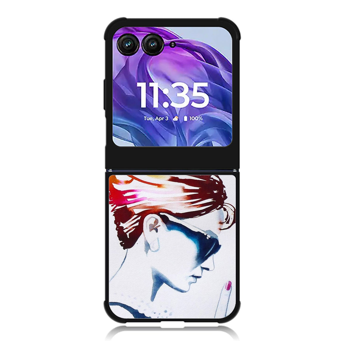 Audrey Hepburn Art Artist Motorola Moto Razr 2024 , Moto Razr 50 Case FE0077