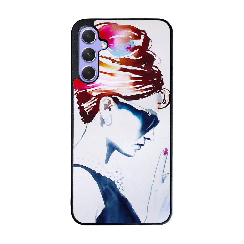 Audrey Hepburn Art Artist Case Samsung Galaxy A35 5G BC0077