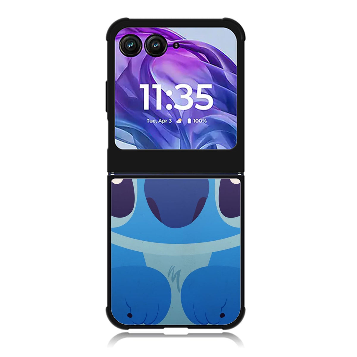 Blue Stich Cartoon Motorola Moto Razr 2024 , Moto Razr 50 Case FE0082