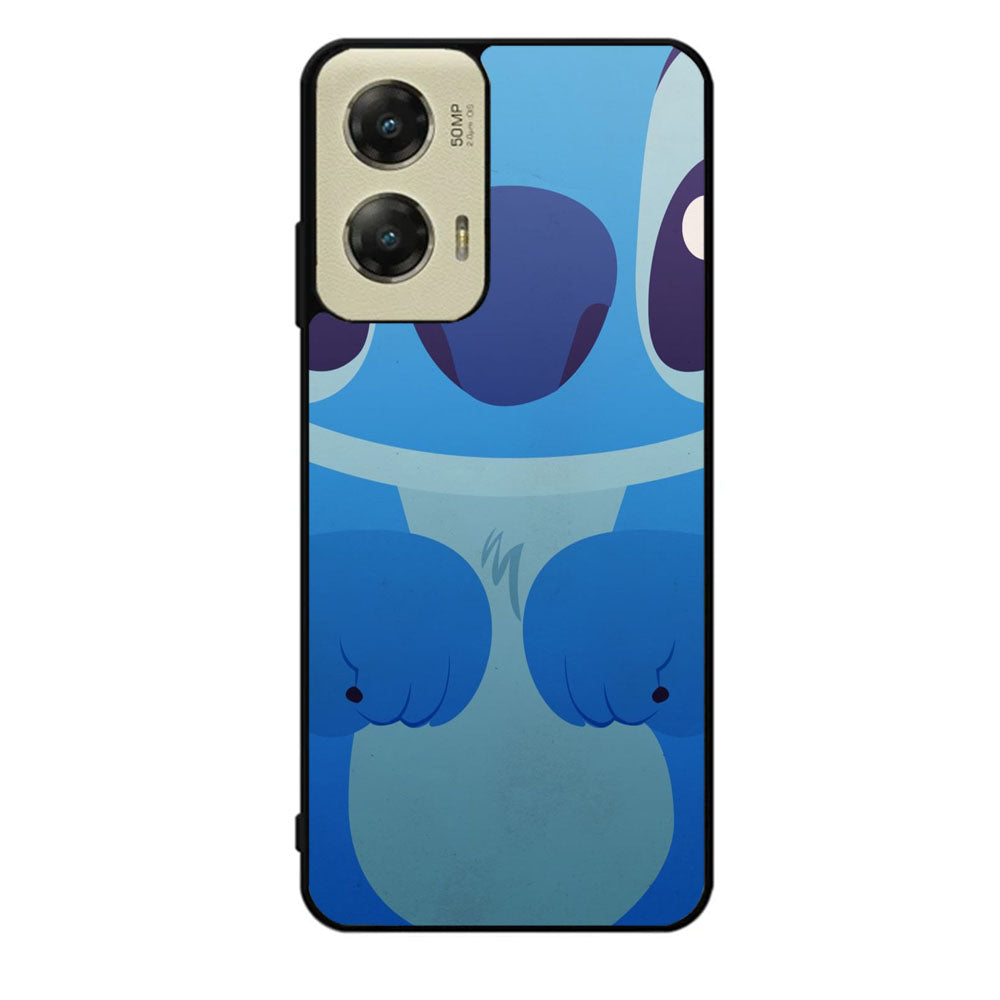 Blue Stich Cartoon Case Motorola Moto G Stylus 2024 5G BC0082