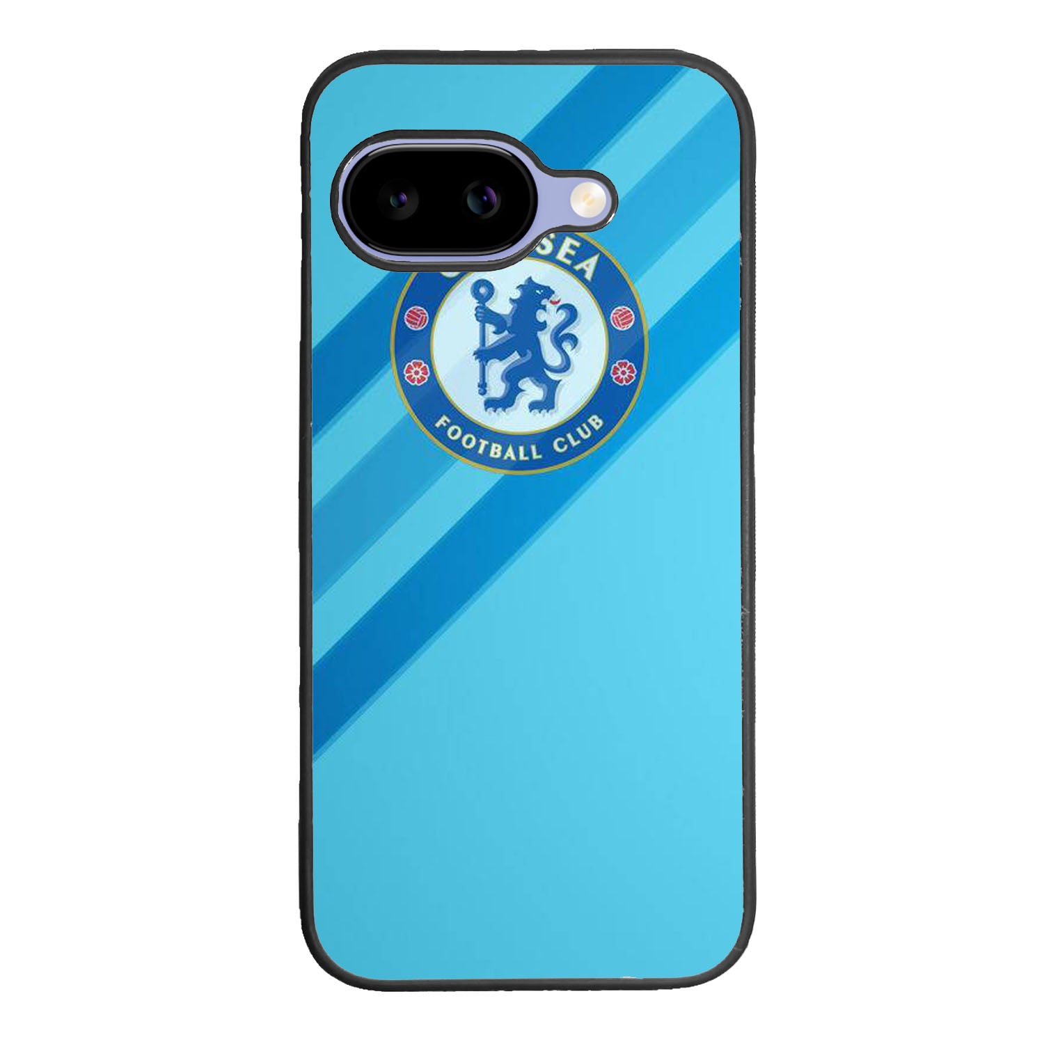 Chelsea Blue Stripe Soccer Sport Case Google Pixel 9A BC0069
