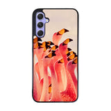Flamingos Partying Pattern Case Samsung Galaxy A35 5G BC0054