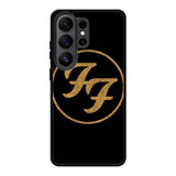 Foo Fighters Band Logo Gold Samsung Galaxy S26 Ultra Case BC0055