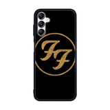 Foo Fighters Band Logo Gold Case Samsung Galaxy A15 BC0055