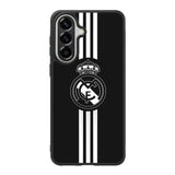 Modern rose gold ombre black marble Samsung Galaxy A57 Case BC0027