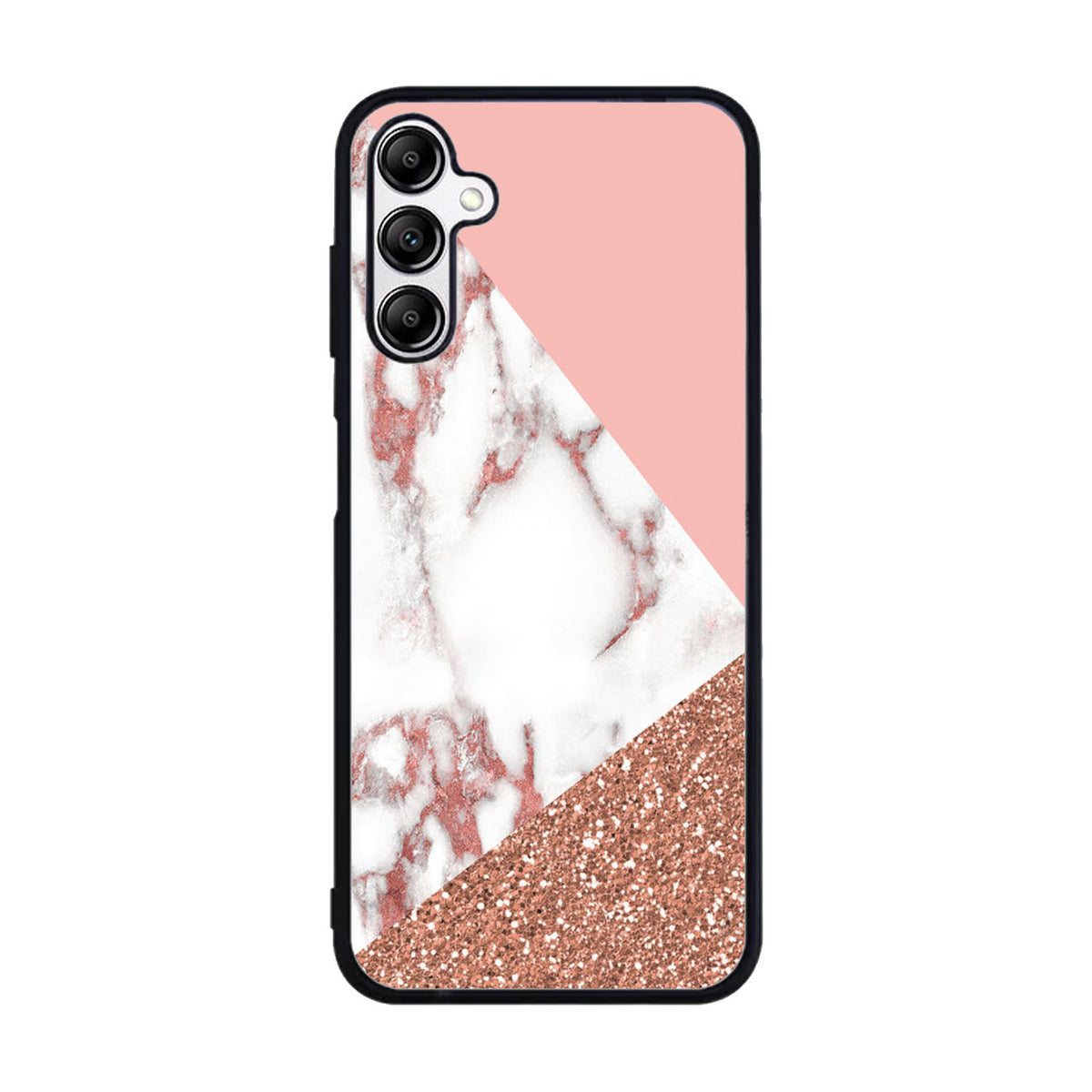 Mix Pink Marble and Gold Case Samsung Galaxy A15 BC0026