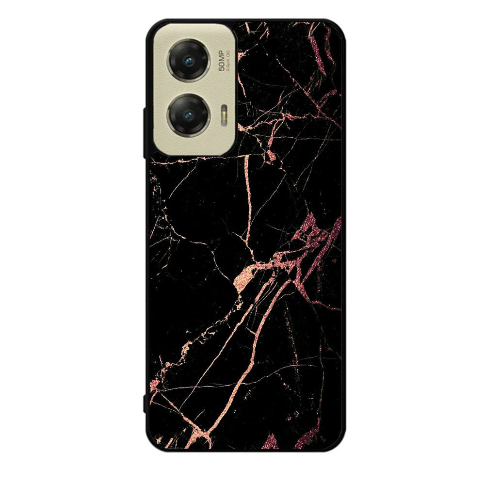 Black With Rose Gold Case Motorola Moto G Stylus 2024 5G BC0080