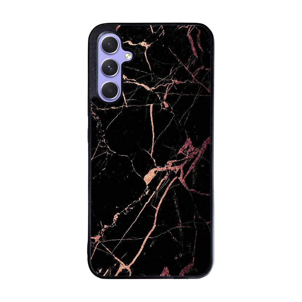 Black With Rose Gold Case Samsung Galaxy A35 5G BC0080