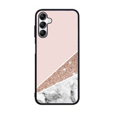 Pink Marble Glitter Case Samsung Galaxy A15 BC0017
