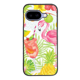 Carry the beautiful Flamingo Party Case Google Pixel 9A BC0068