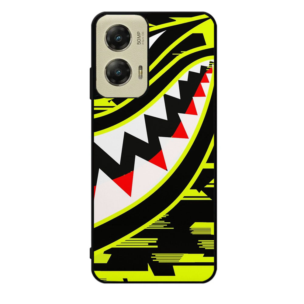 Troy Lee Designs P51 Hivis Yellow Case Motorola Moto G Stylus 2024 5G BC0005