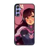 D.VA Beauty Overwatch Case Samsung Galaxy A35 5G BC0062