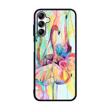 Pink Flamingo Watercolor Case Samsung Galaxy A15 BC0016