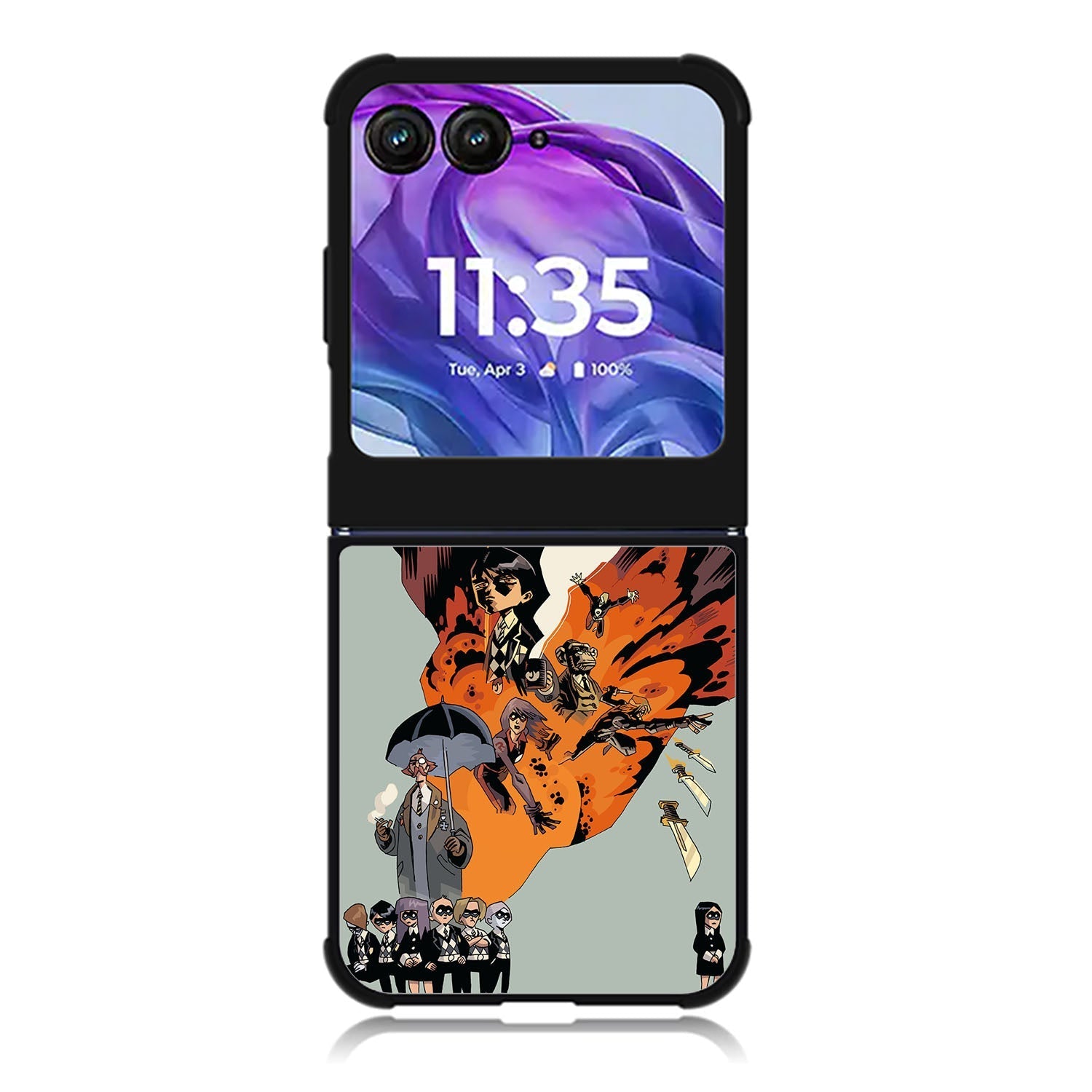 Umbrella Academy Movie Motorola Moto Razr 2024 , Moto Razr 50 Case FE0006