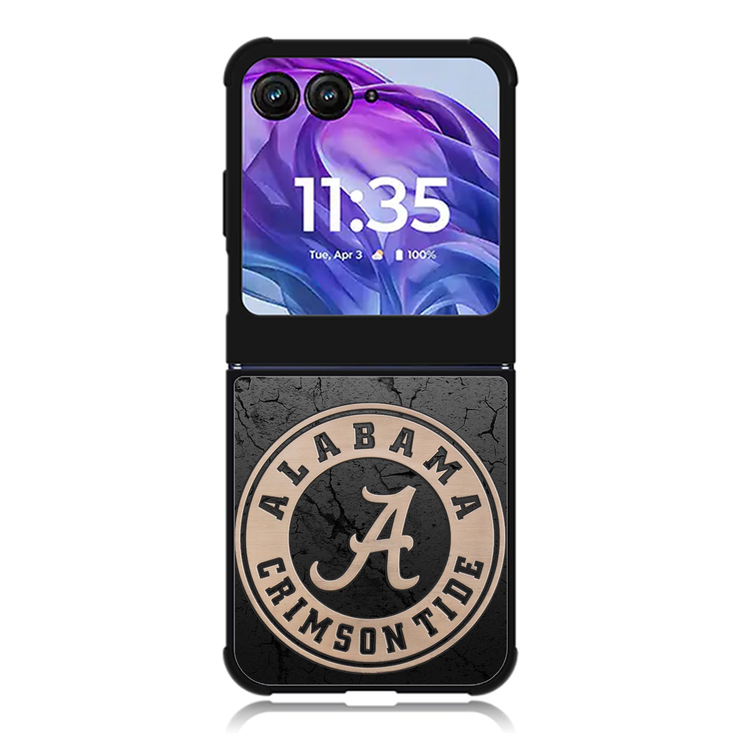Alabama Crimson Crack Motorola Moto Razr 2024 , Moto Razr 50 Case FE0073