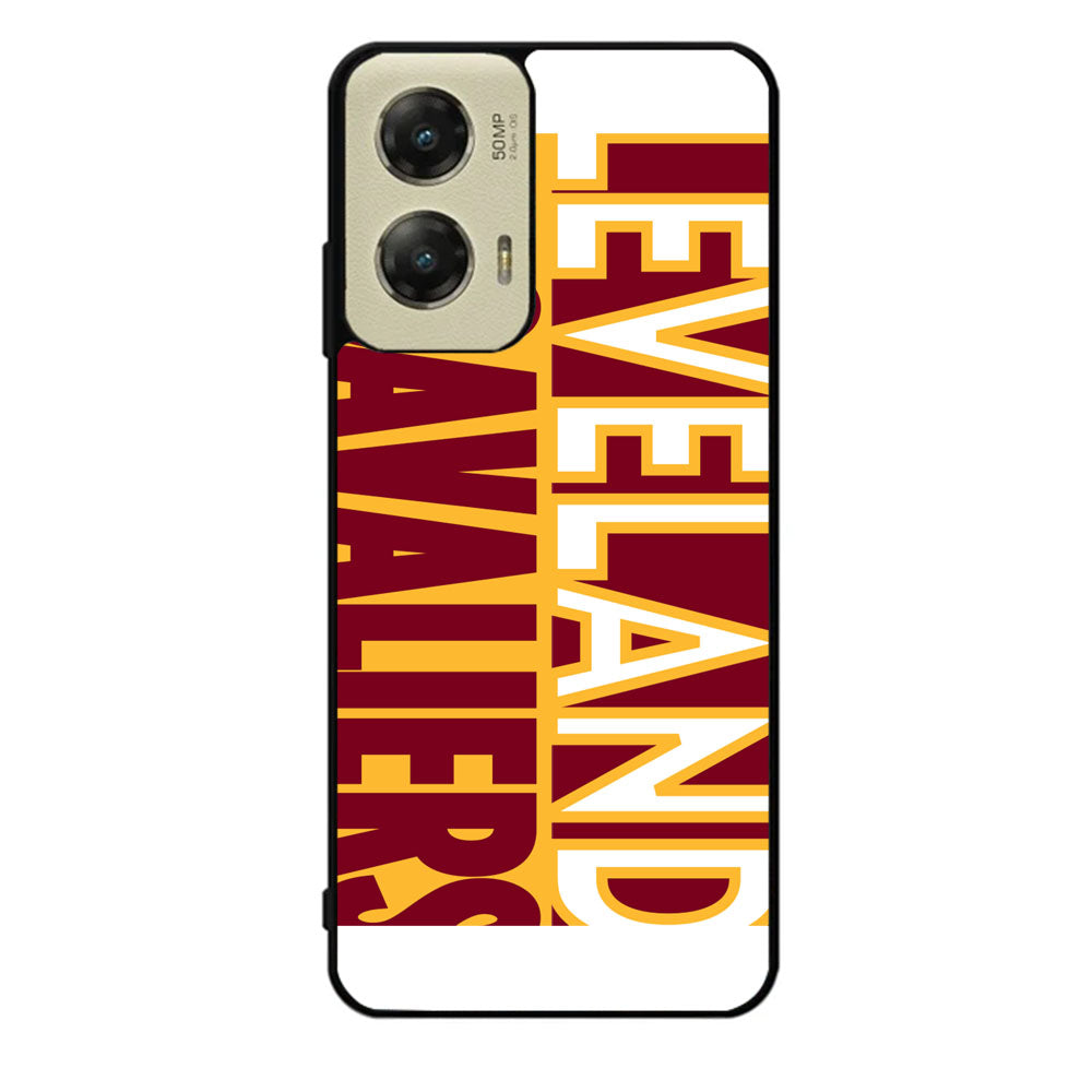 Cleveland Cavaliers Text Logo Case Motorola Moto G Stylus 2024 5G BC1608