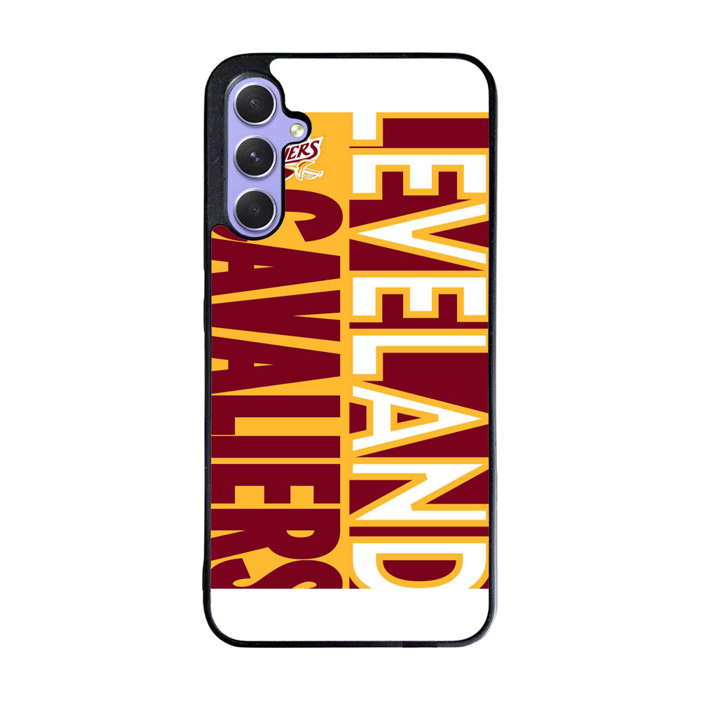 Cleveland Cavaliers Text Logo Case Samsung Galaxy A55 5G BC1608