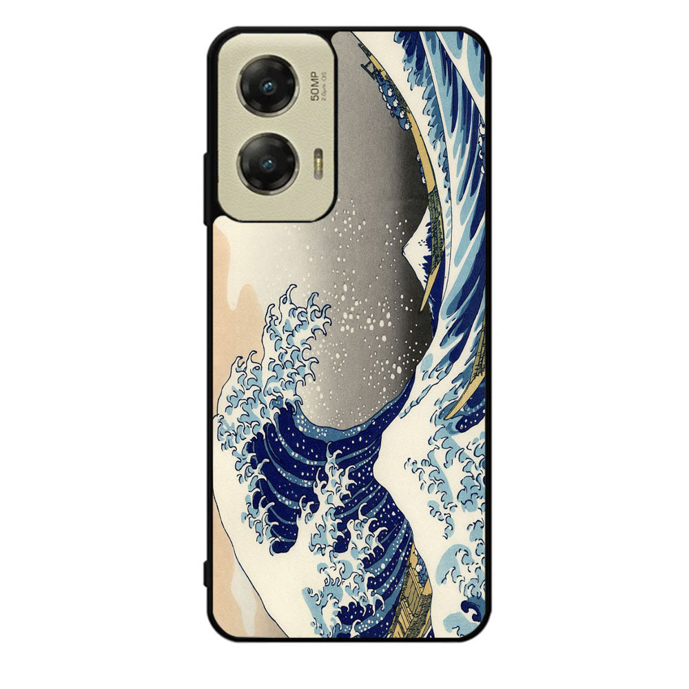 Japanese Great Wave Case Motorola Moto G Stylus 2024 5G BC1623