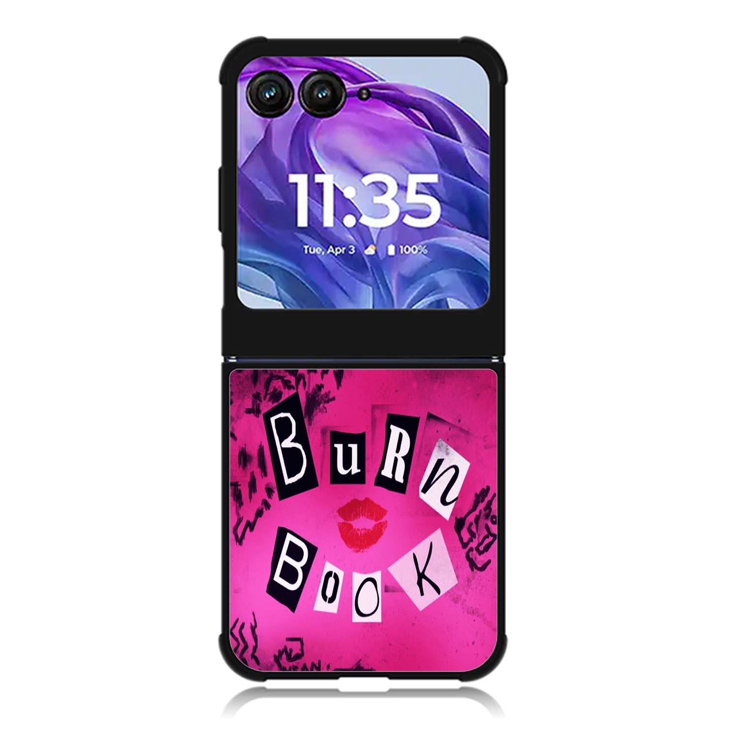 Burn Book Mean Girls Motorola Moto Razr 2024 , Moto Razr 50 Case FE3003