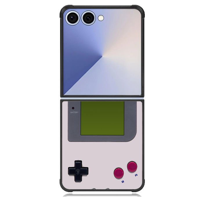 Classic Retro White Milk gameboy Samsung Galaxy Z Flip 7 Case BC3006