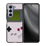 Classic Retro White Milk gameboy Case Samsung Galaxy z Fold 5 5G BC3006