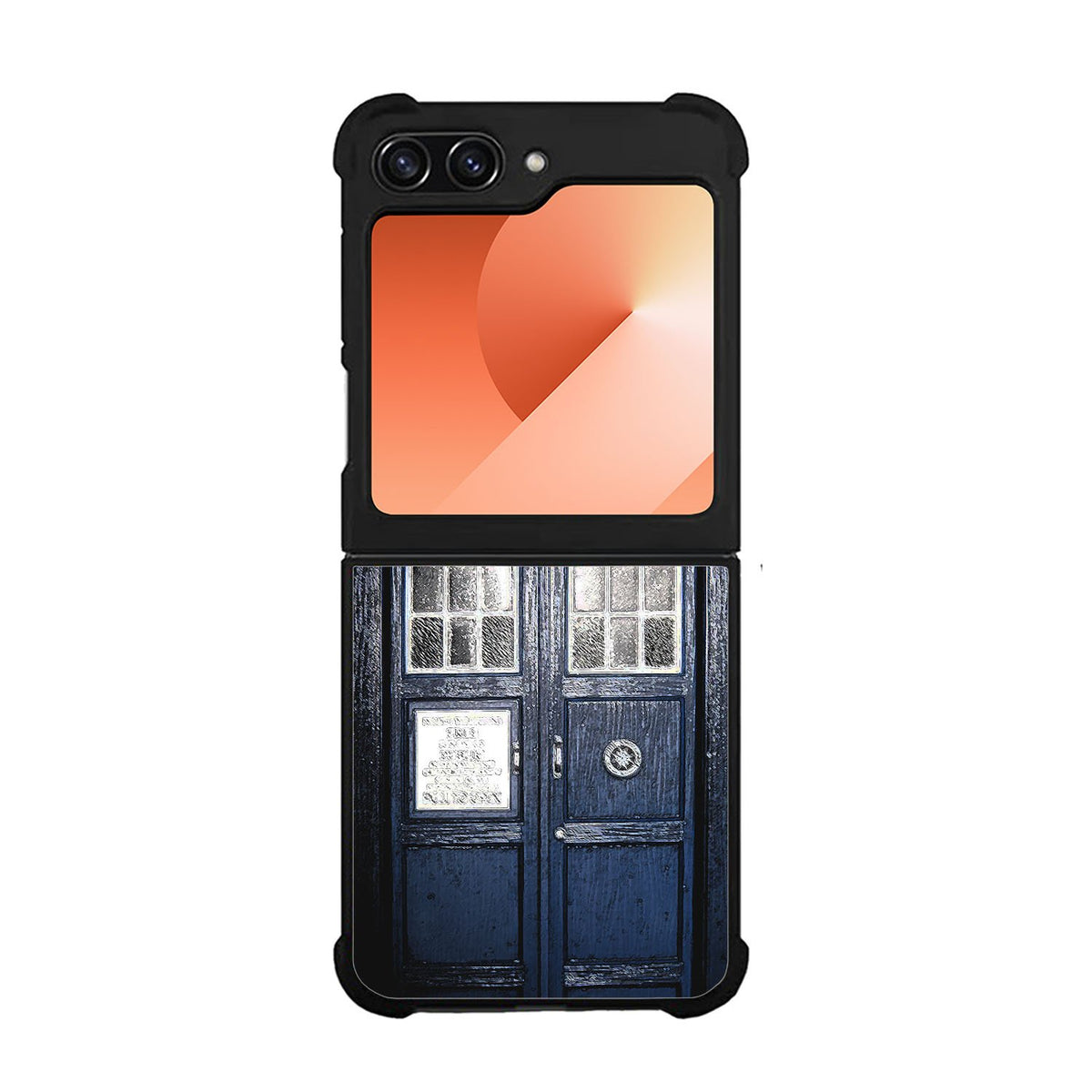 Dark Blue Tardis doctor who toys Case Samsung Galaxy Z Flip 6 5G BC3008