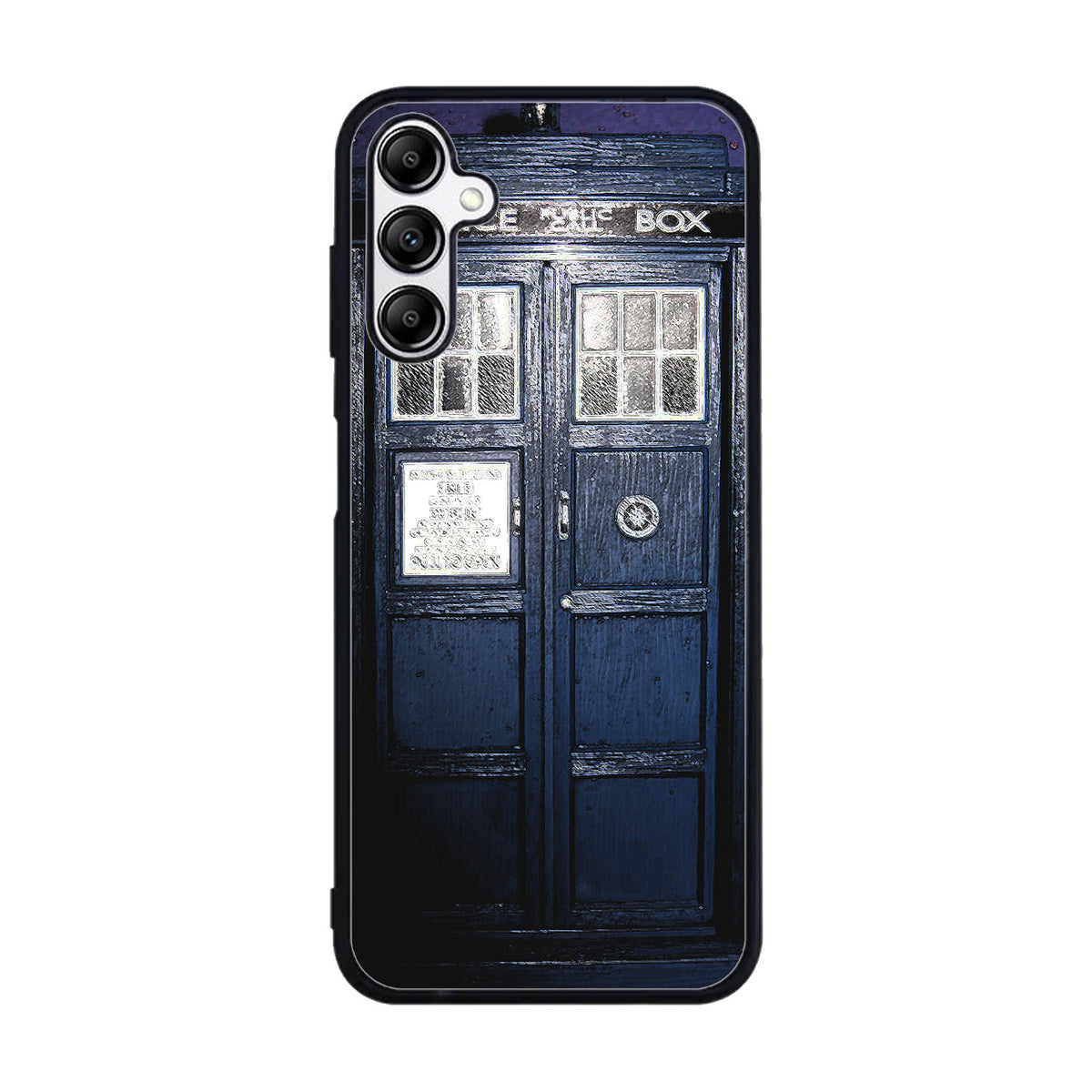 Dark Blue Tardis doctor who toys Case Samsung Galaxy A15 BC3008